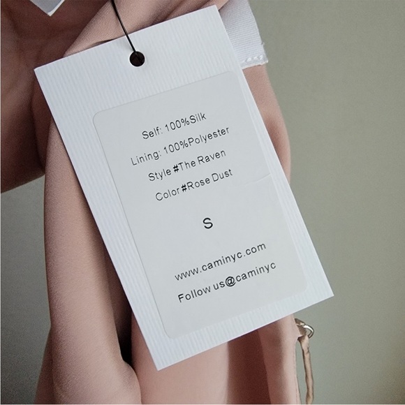 CAMI NYC the Raven in Rose Dust size S NWT - Picture 8 of 8